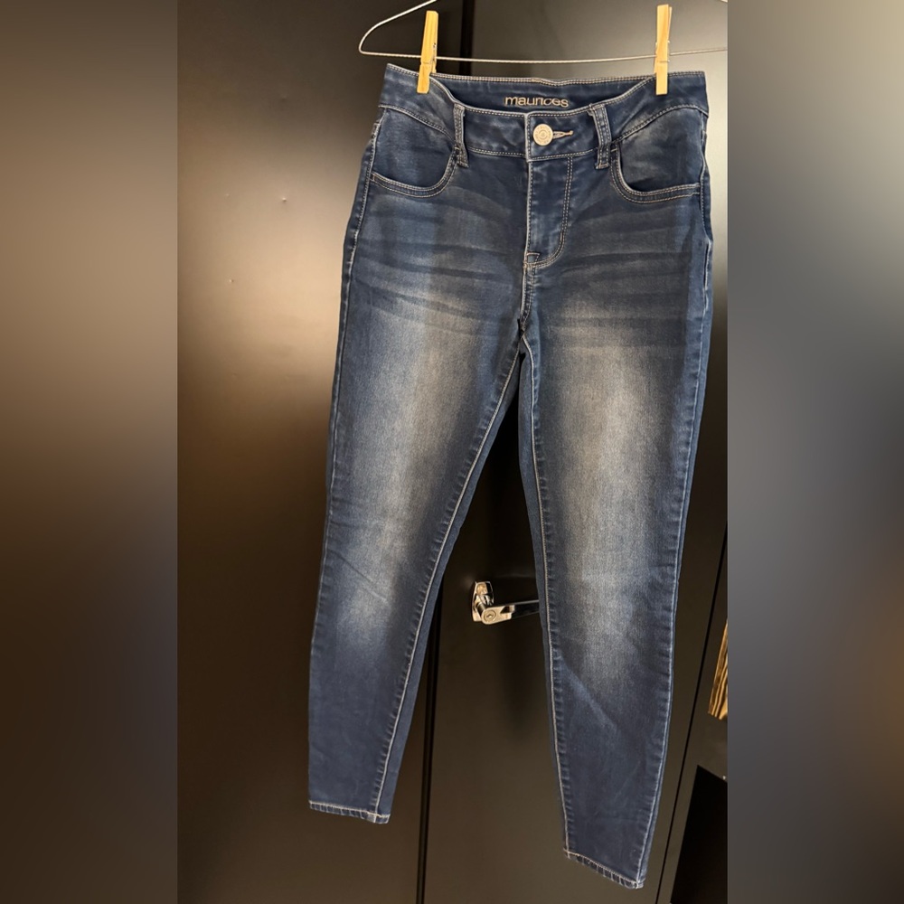 Meltin Pot High Rise Dark Blue Jeans